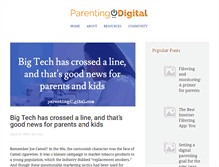 Tablet Screenshot of parentingdigital.com